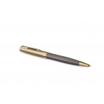 Parker Sonnet Pioneers Collection Ballpoint Pen - Grey Arrow Gold Trim - Picture 1